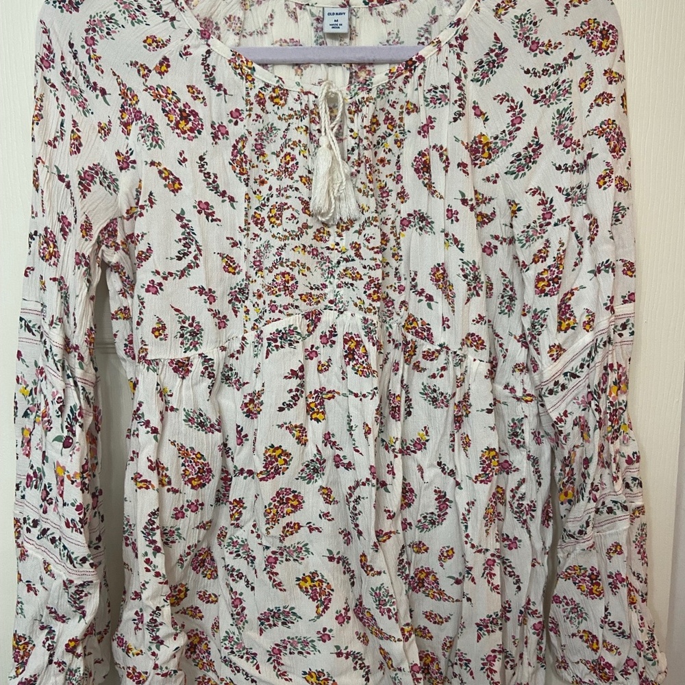 Old Navy Floweral Blouse